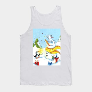 Snowy Surprise Party Tank Top